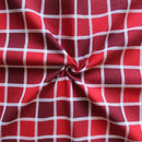 Cotton Xmas Check 8 Seater Table Cloths Pack Of 1 freeshipping - Airwill