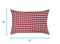 Cotton Gingham Check Red Pillow Covers Pack Of 2 freeshipping - Airwill