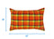 Cotton Iran Check Orange Pillow Covers Pack Of 2 freeshipping - Airwill