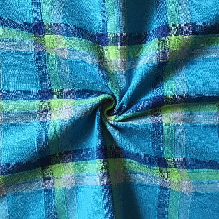 Cotton Iran Check Blue With Solid Pocket Free Size Apron Pack Of 1 freeshipping - Airwill