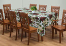 Cotton Maroon Floral 8 Seater Table Cloths Pack Of 1 freeshipping - Airwill