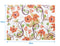 Cotton Orange Flower Table Placemats Pack Of 4 freeshipping - Airwill