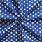 Cotton Blue Polka Dot 8 Seater Table Cloths Pack Of 1 freeshipping - Airwill