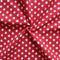 Cotton Red Polka Dot 9ft Long Door Curtains Pack Of 2 freeshipping - Airwill