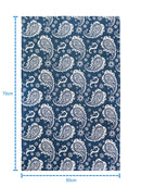 Cotton Damask Blue and Black Kitchen Towels Pack Of 4 freeshipping - Airwill