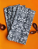 Cotton Grey Damask Kitchen Towels Pack Of 4 freeshipping - Airwill