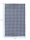 Cotton Gingham Check Blue and Brown Kitchen Towels Pack Of 4 freeshipping - Airwill