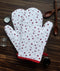 Cotton Ricco Star Oven Gloves Pack Of 2 freeshipping - Airwill