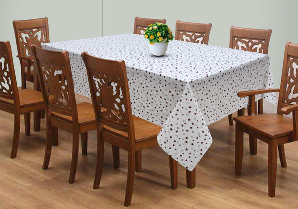 Cotton Ricco Star 8 Seater Table Cloths Pack Of 1 freeshipping - Airwill