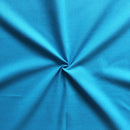 Cotton Solid Turquoise Blue 7ft Door Curtains Pack Of 2 freeshipping - Airwill