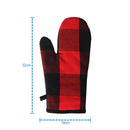 Cotton Big Check With Red Piping Oven Gloves Pack Of 2 freeshipping - Airwill