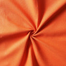 Cotton Solid Orange Pillow Covers Pack Of 2 freeshipping - Airwill