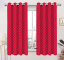 Cotton Buffalo Cross 5ft Window Curtains Pack Of 2 freeshipping - Airwill