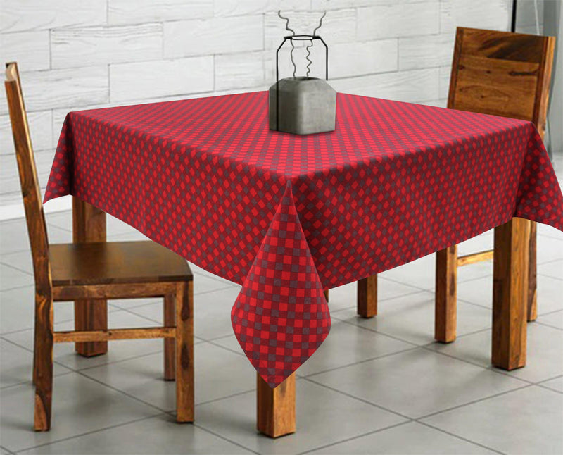 Cotton Buffalo Cross 2 Seater Table Cloths Pack Of 1 freeshipping - Airwill