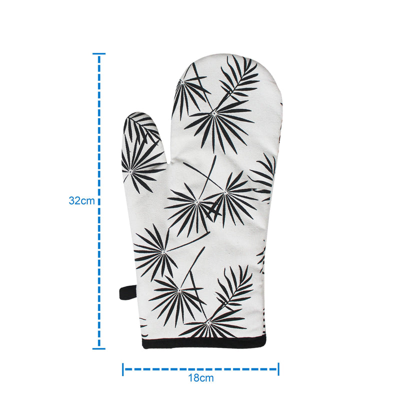 Cotton Neem Leaf Oven Gloves Pack Of 2 freeshipping - Airwill
