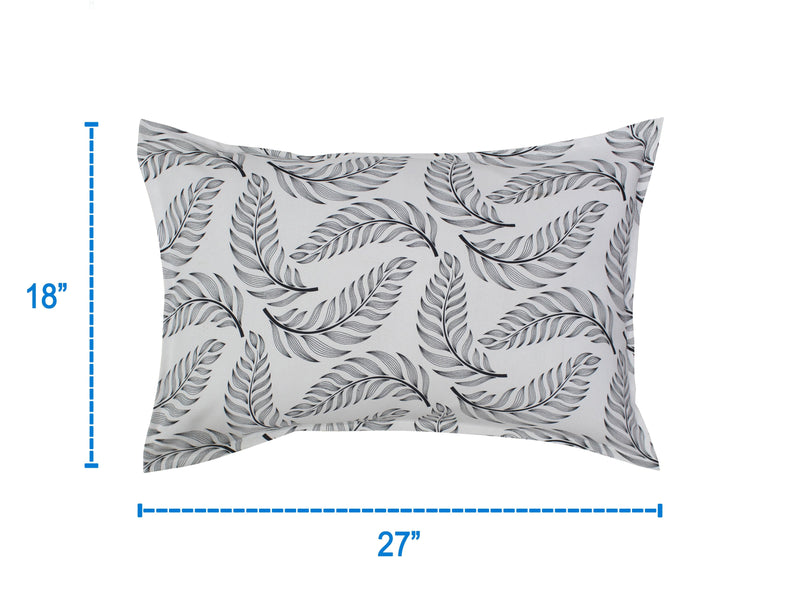 Cotton Wings Leaf Pillow Covers Pack Of 2 freeshipping - Airwill