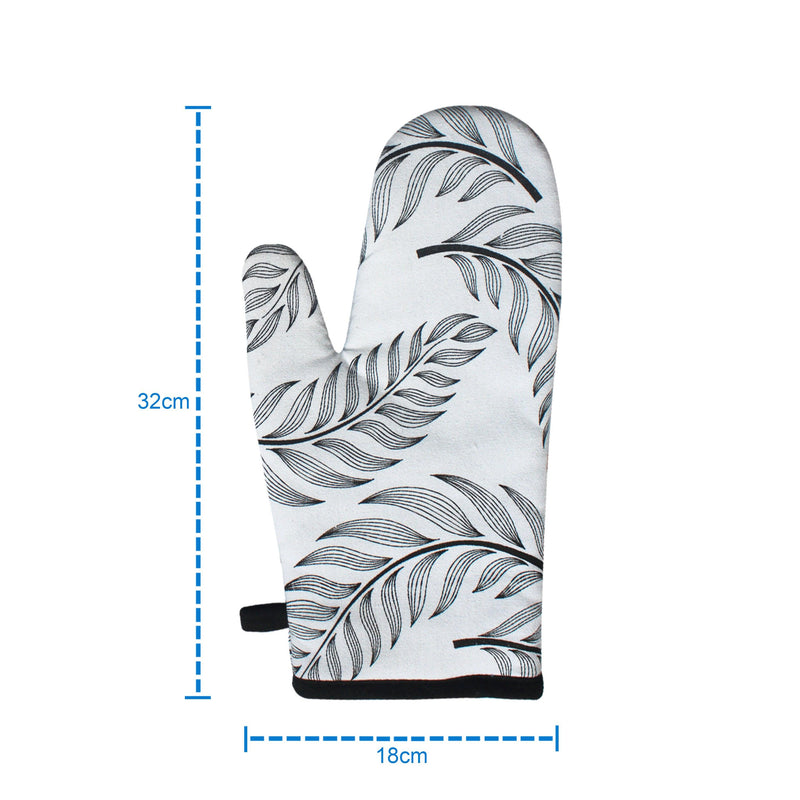 Cotton Wings Leaf Oven Gloves Pack Of 2 freeshipping - Airwill