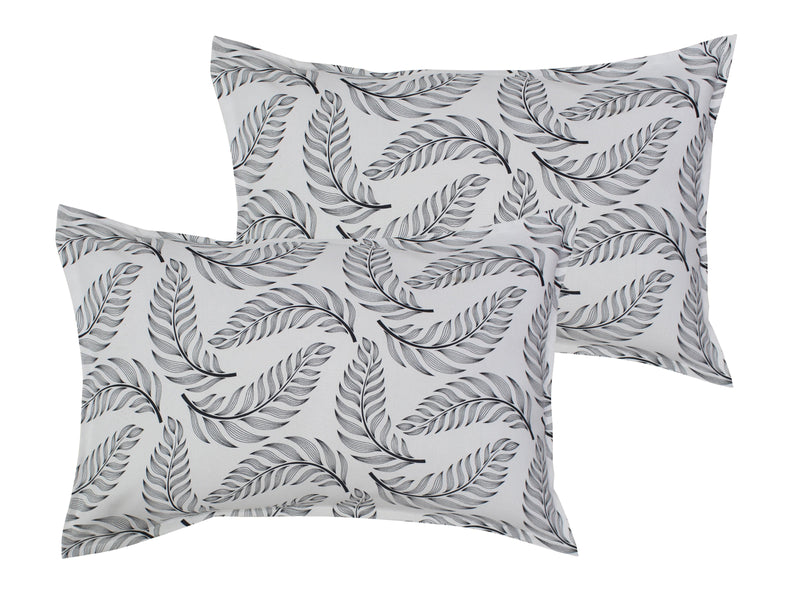 Cotton Wings Leaf Pillow Covers Pack Of 2 freeshipping - Airwill