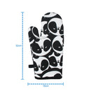Cotton Black Panda Oven Gloves Pack Of 2 freeshipping - Airwill