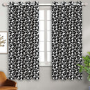 Cotton Panda Black 5ft Window Curtains Pack Of 2 freeshipping - Airwill