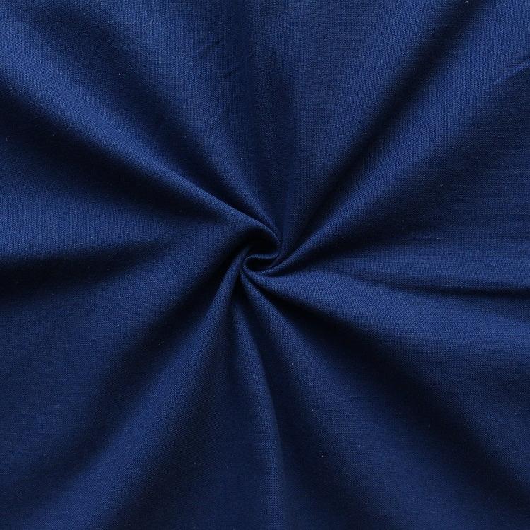 Cotton Solid Blue 6 Seater Table Cloths Pack Of 1 freeshipping - Airwill