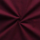 Cotton Solid Maroon 9ft Long Door Curtains Pack Of 2 freeshipping - Airwill
