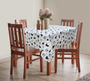 Cotton White Heart 4 Seater Table Cloths Pack Of 1 freeshipping - Airwill