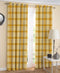 Cotton Track Dobby Yellow 7ft Door Curtains Pack Of 2 freeshipping - Airwill