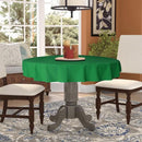 Cotton Solid Parrot Green 2 Seater Table Cloths Pack Of 1 freeshipping - Airwill