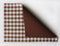 Cotton Gingham Check Brown Table Placemats Pack Of 4 freeshipping - Airwill