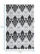 Cotton Black and White Damask Kitchen Towels Pack Of 4 freeshipping - Airwill