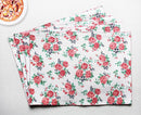 Cotton Small Pink Rose Table Placemats Pack Of 4 freeshipping - Airwill