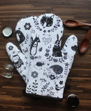 Cotton Wild Animals Oven Gloves Pack Of 2 freeshipping - Airwill