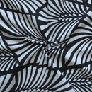 Cotton Black Zebra with Border 4 Seater Table Cloths Pack of 1 freeshipping - Airwill