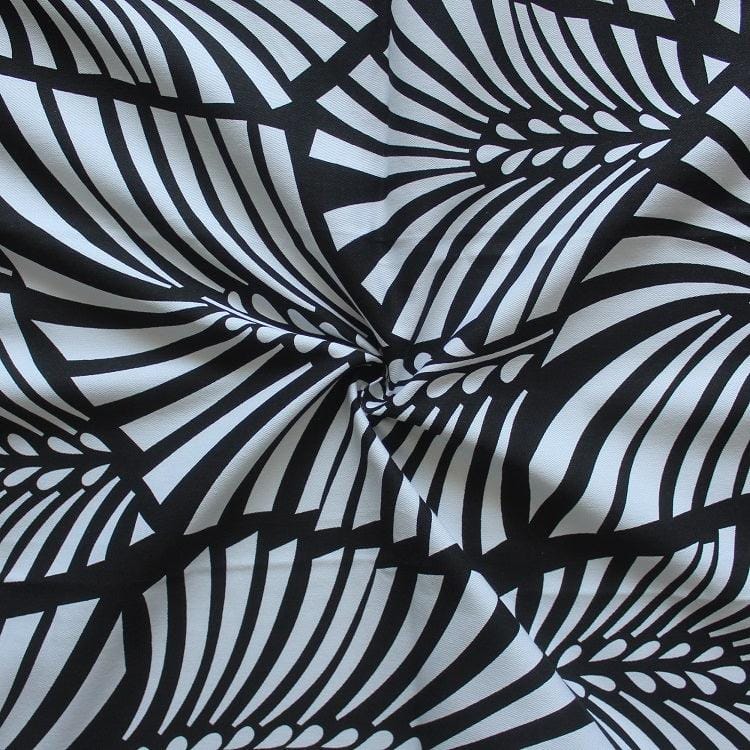 Cotton Black Zebra Long 9ft Door Curtains Pack Of 2 freeshipping - Airwill