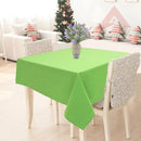 Cotton Solid Apple Green 2 Seater Table Cloths Pack Of 1 freeshipping - Airwill