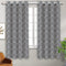 Cotton Diamond Check 5ft Window Curtains Pack Of 2 freeshipping - Airwill