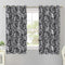 Cotton Black Zebra 5ft Window Curtains Pack Of 2 freeshipping - Airwill