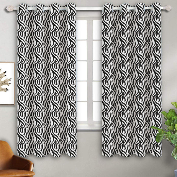 Cotton Tree Cave 5ft Window Curtains Pack Of 2 freeshipping - Airwill