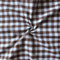 Cotton Gingham Check Brown Pillow Covers Pack Of 2 freeshipping - Airwill