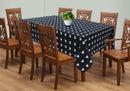 Cotton Black Heart 8 Seater Table Cloths Pack Of 1 freeshipping - Airwill