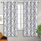 Cotton Pencil Flower 5ft Window Curtains Pack Of 2 freeshipping - Airwill