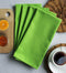 Cotton Solid Apple Green Kitchen Towels Pack Of 4 freeshipping - Airwill