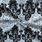 Cotton Black & White Damask with Border 2 Seater Table Cloths Pack of 1 freeshipping - Airwill