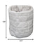Cotton Solid Grey Check Fruit Basket Pack Of 1 freeshipping - Airwill