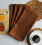 Cotton Solid Brown Kitchen Towels Pack Of 4 freeshipping - Airwill
