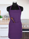 Cotton Solid Violet Free Size Apron Pack of 1 freeshipping - Airwill