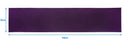 Cotton Solid Violet 152cm Length Table Runner Pack Of 1 freeshipping - Airwill
