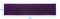 Cotton Solid Violet 152cm Length Table Runner Pack Of 1 freeshipping - Airwill