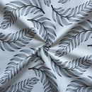 Cotton Wings Leaf with Border 8 Seater Table Cloths Pack of 1 freeshipping - Airwill
